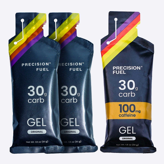 Tri gel pack (2 PF 30 gel y 1 PF 30 caffeine gel)
